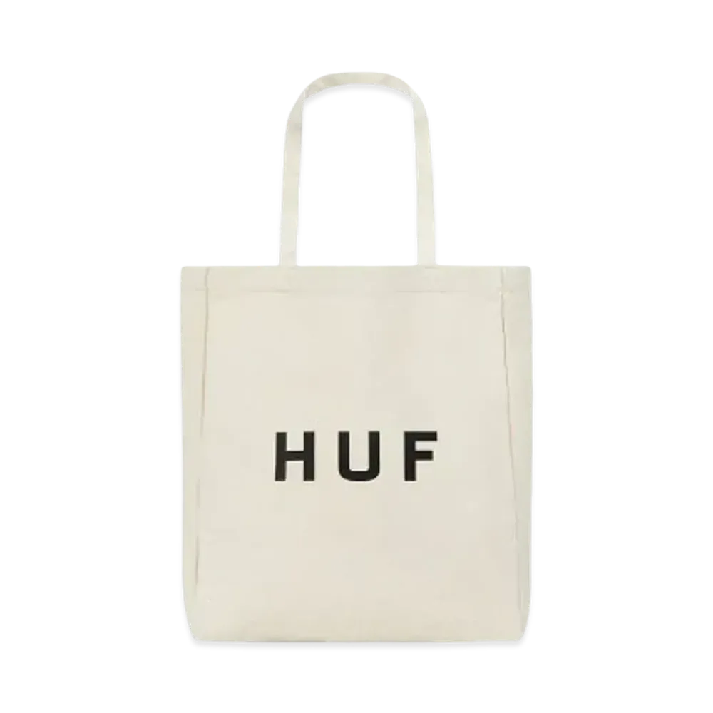 HUF OG Logo Tote Bag M "Natural"