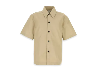 Bottega Veneta Nylon Blend Shirt "Beige"