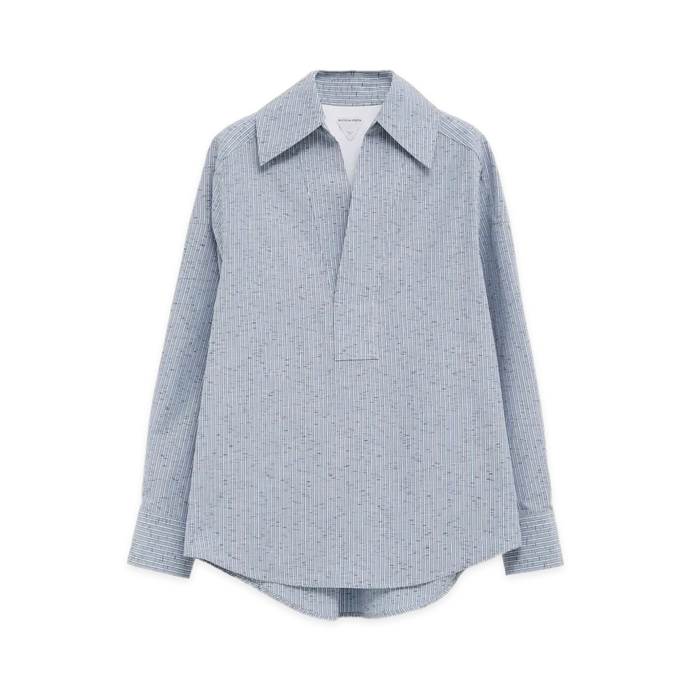 Bottega Veneta Women's Shirts "Navy"