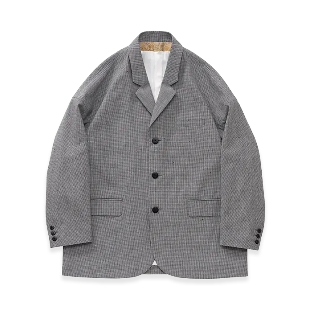 visvim Hammons JKT Santome "Black Check"