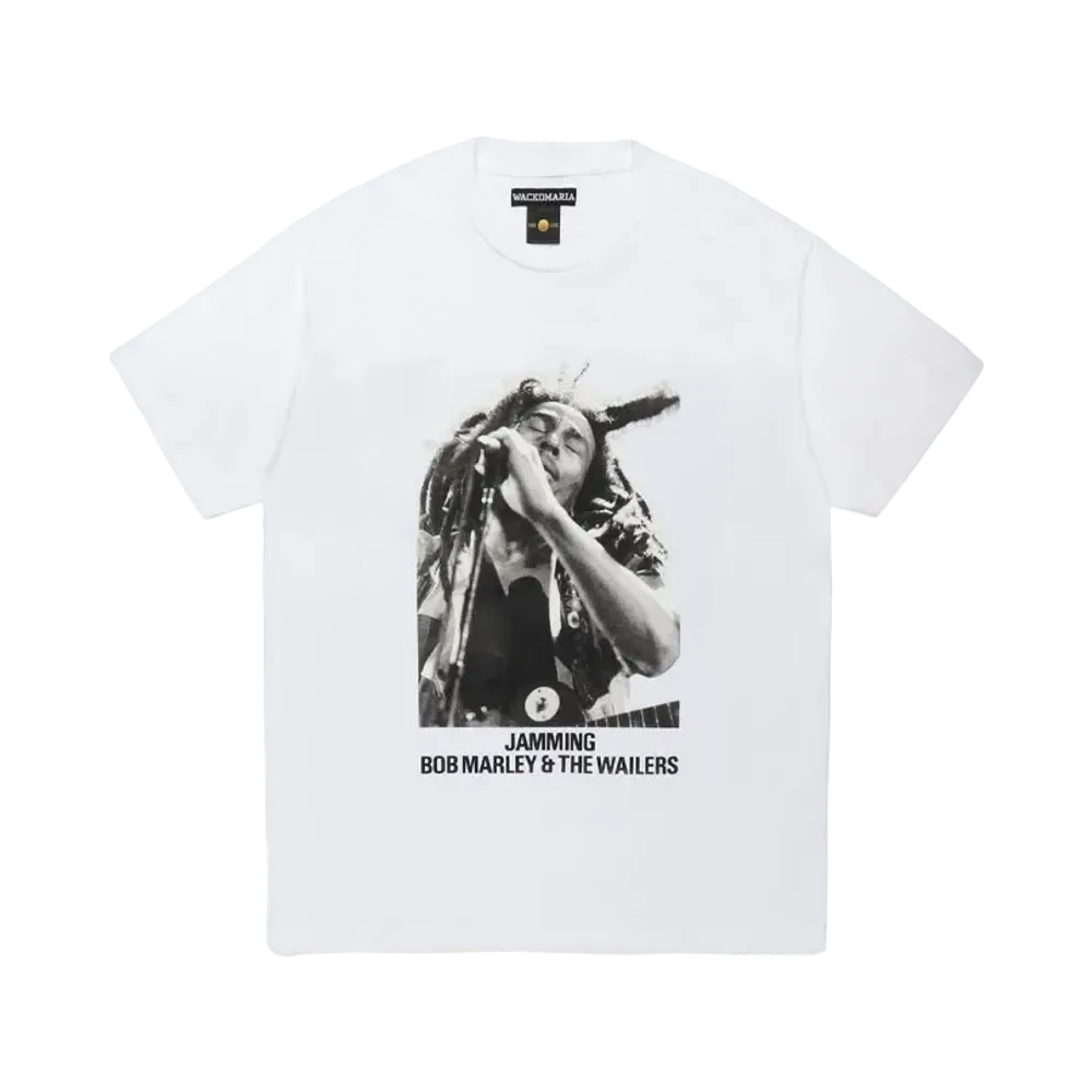 WACKO MARIA x BOB MARLEY T-Shirt "White"