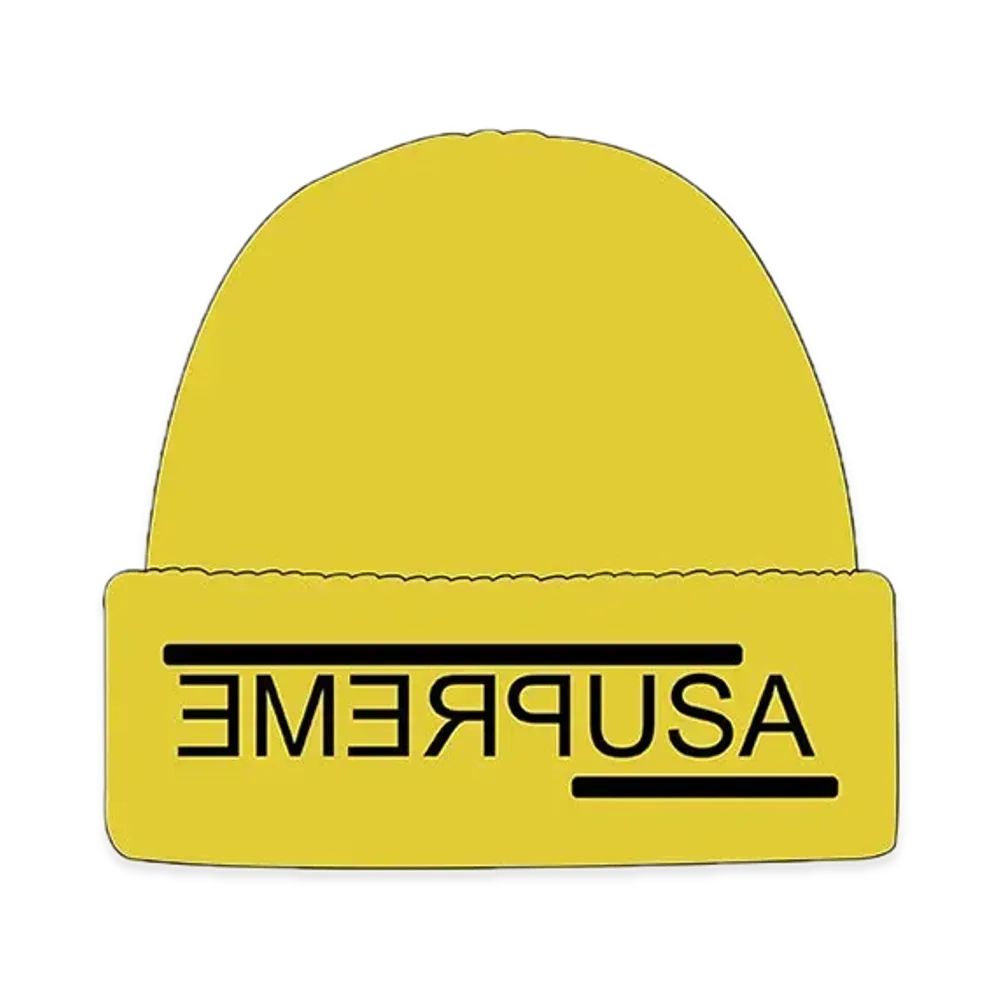 Supreme USA Beanie "Yellow"