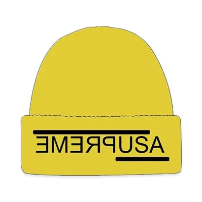Supreme USA Beanie "Yellow"