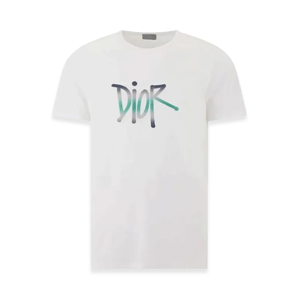 Dior x Shawn Oversized Graffiti Logo T-Shirt "White"