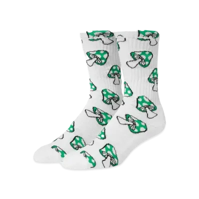 HUF Shrooms Socks "Green"