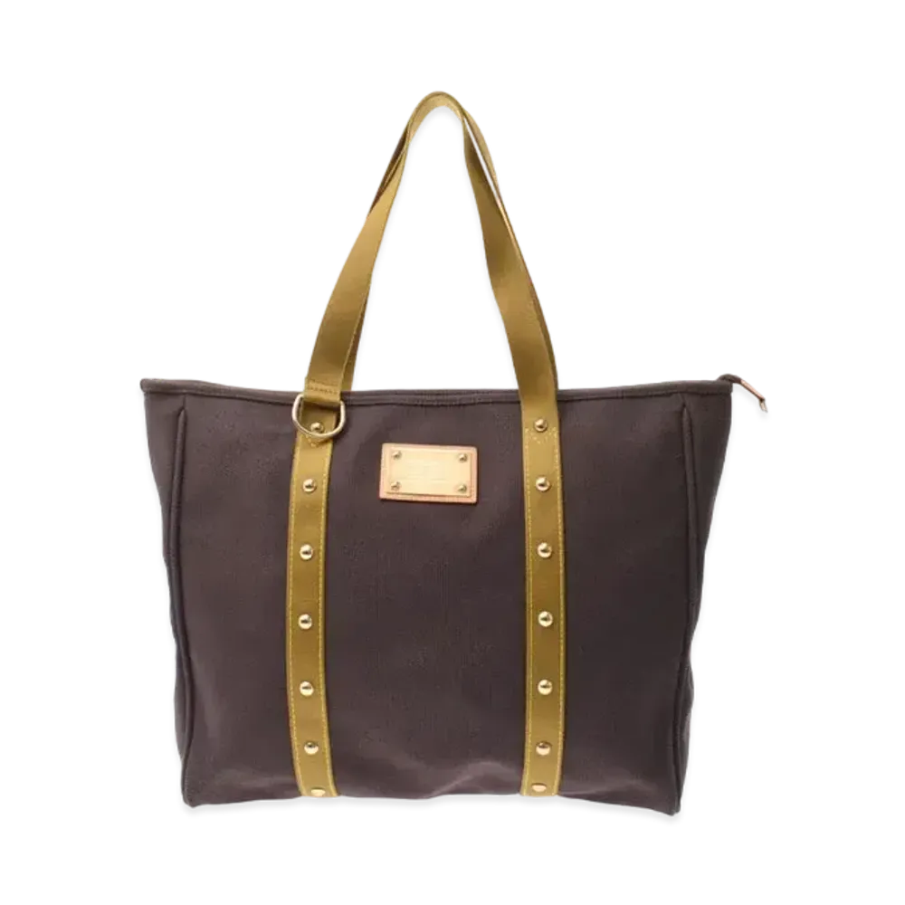 Louis Vuitton Antigua Cabas GM "Brown/Khaki"
