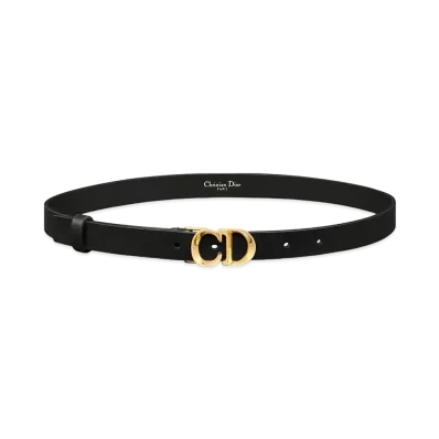 Dior C'est Dior Belt Smooth Calfskin 20mm "Black"