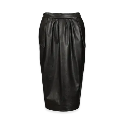 STELLA McCARTNEY Women's Altermat Midi Skirt "Black"