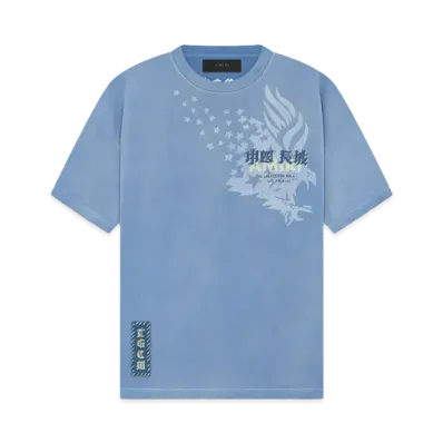 Amiri Tgcw Eagle Tee "Blue"