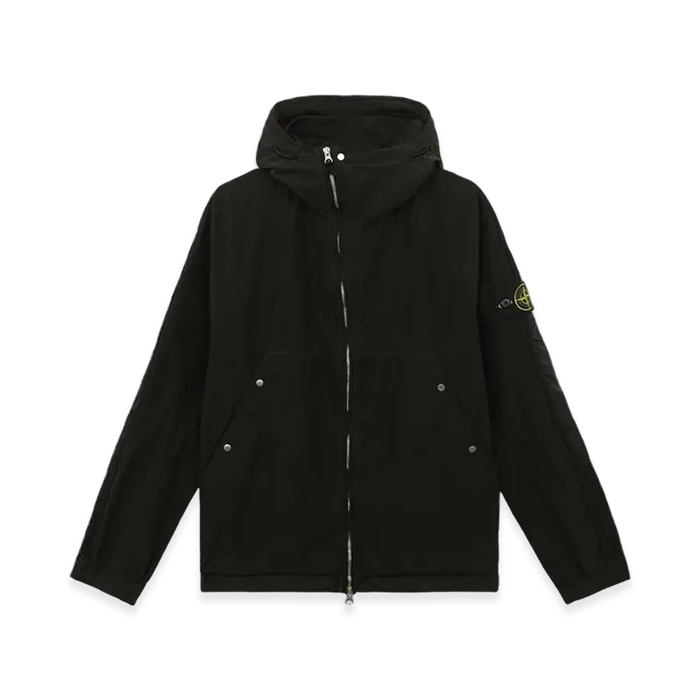 Stone Island 410M3 David Light TC Hooded Blouson with Anti Drop - 24FW "Black"