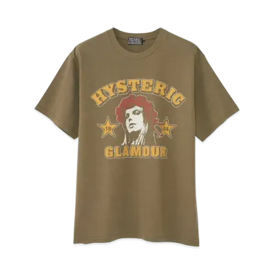 HYSTERIC GLAMOUR Grateful Hys T-Shirt "Khaki"