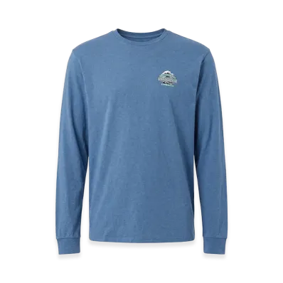 Patagonia Long Sleeve T-Shirts "Blue"