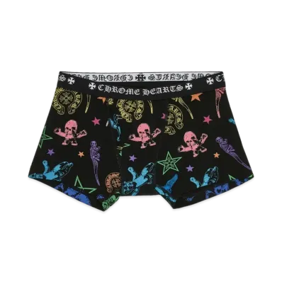 Chrome Hearts Boxer Brief Shorts Foti "Multicolor"