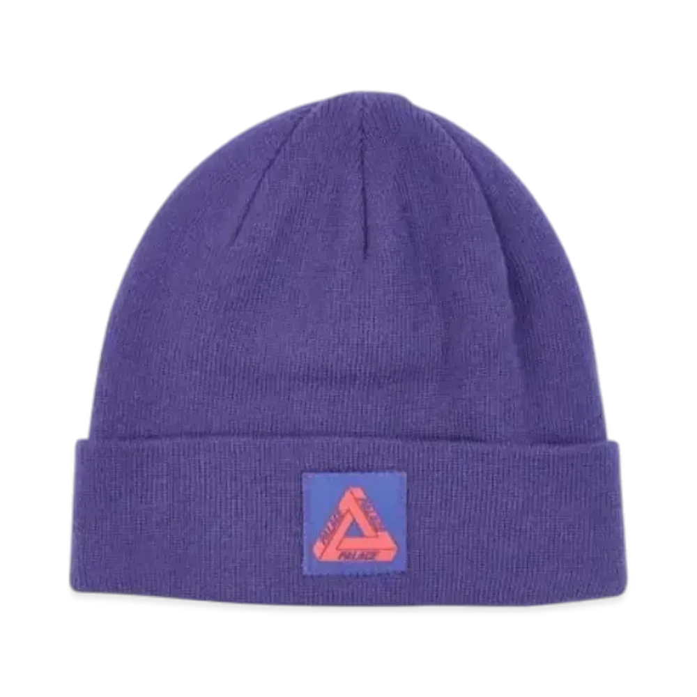PALACE Triferg Patch Beanie "Purple"