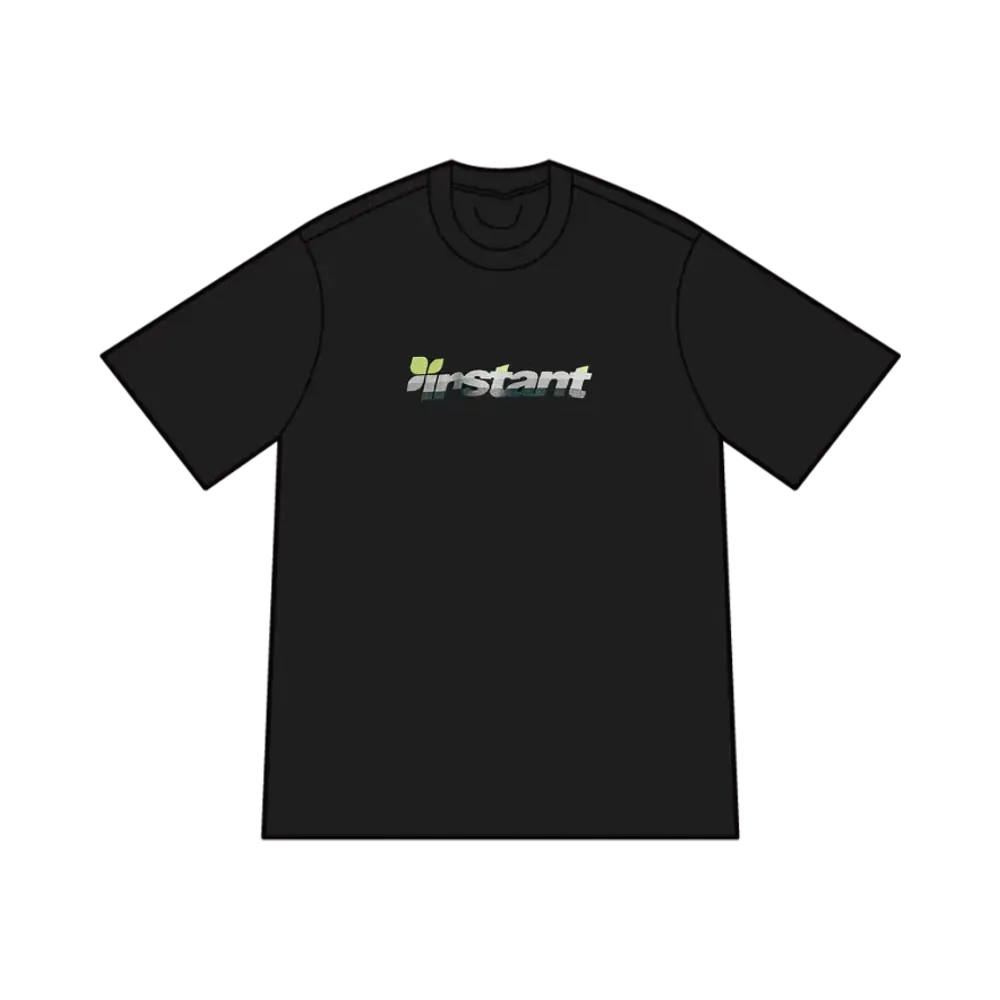 instant 95 Logo Tee "Black/Green"