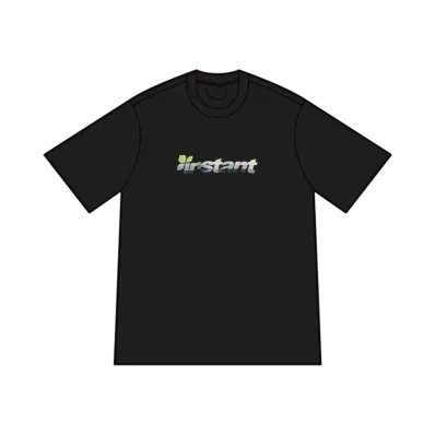 instant 95 Logo Tee "Black/Green"