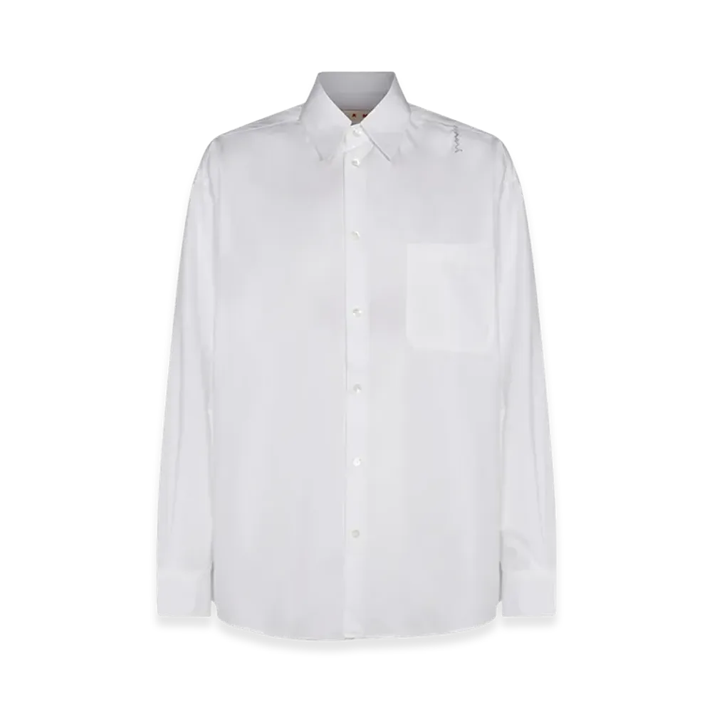 MARNI Women's Poplin Shirt "White"