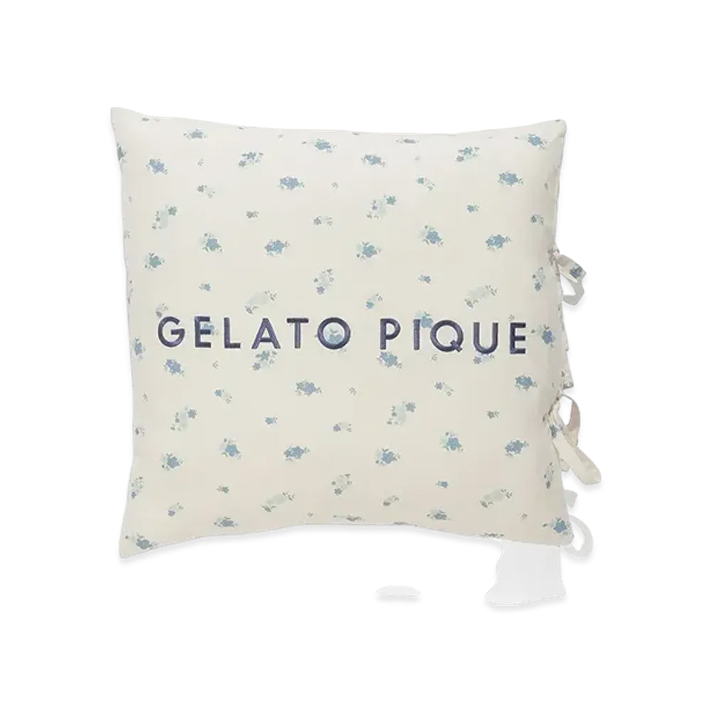 GELATO PIQUE Sleep Variation Print Cushion Cover "Blue"