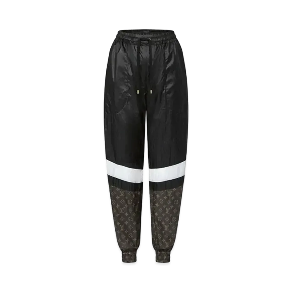 Louis Vuitton Sporty Color Blocked Jogging Pants "Noir"