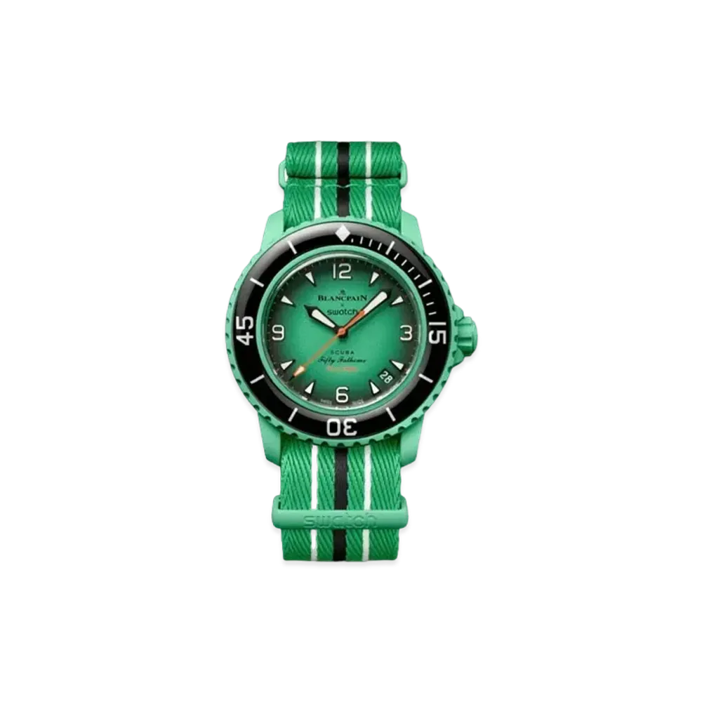 Blancpain x Swatch Bioceramic Scuba Fifty Fathoms Collection "Indian Ocean" SO35I100C