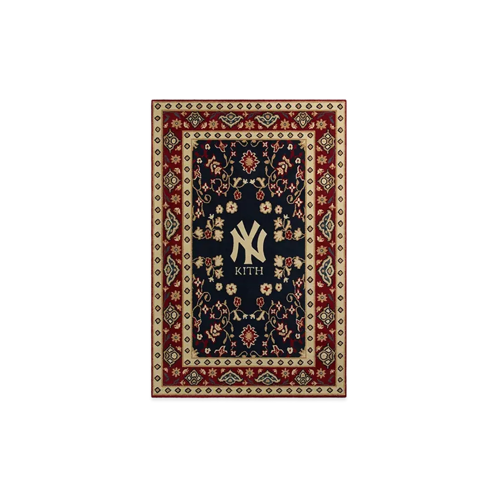 Kith x Kasra Rugs x The New York Yankees 5' x 8' Hand-Knotted Rug "Multi"