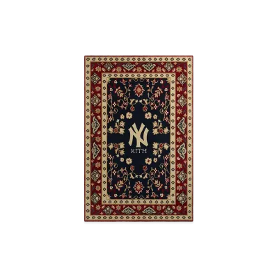 Kith x Kasra Rugs x The New York Yankees 5' x 8' Hand-Knotted Rug "Multi"