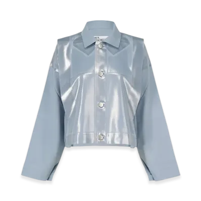 132 5. ISSEY MIYAKE Tucked Foil "Light Blue"