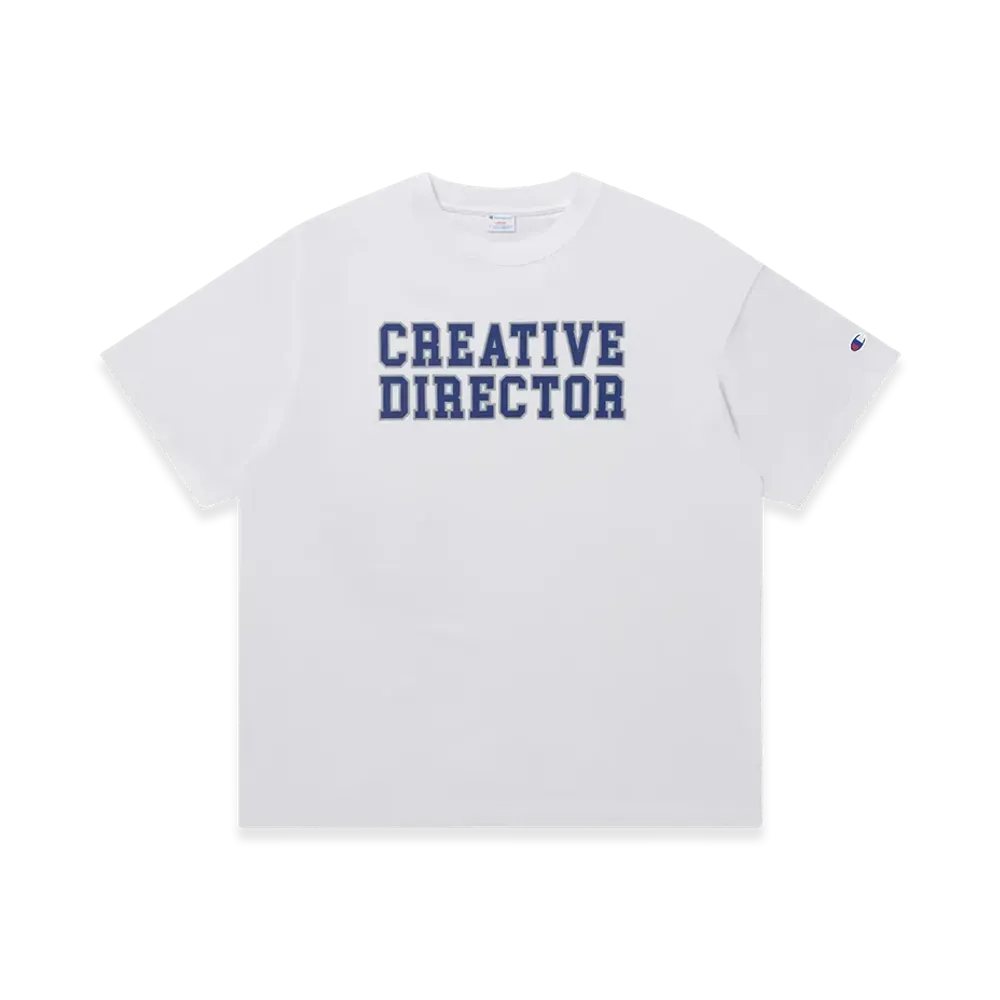Mercedes Anchor inc. x Champion Exclusive Creative Director S/S Tee "White"