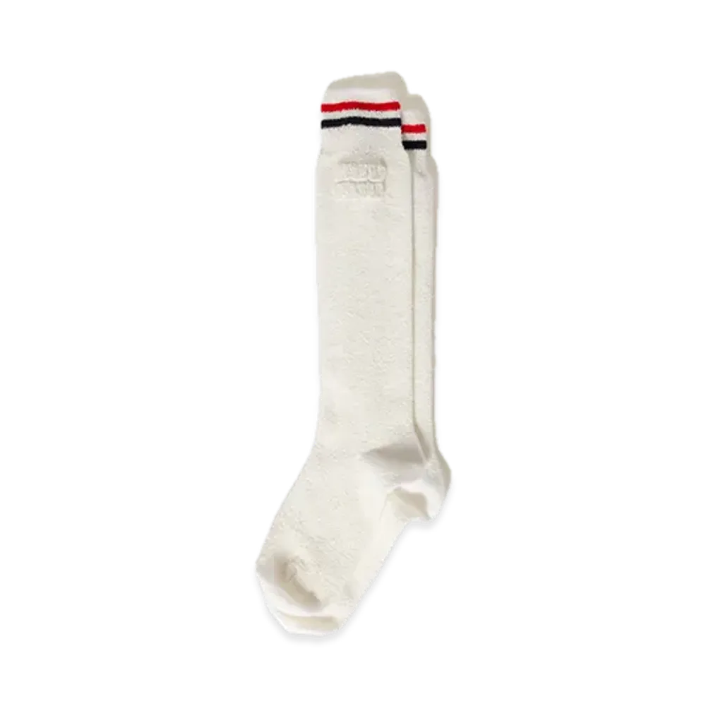 MIU MIU Cotton Socks "White/Red/Blue"