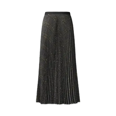 Uniqlo C Women'S Pleated Long Skirt #1 "Gray"