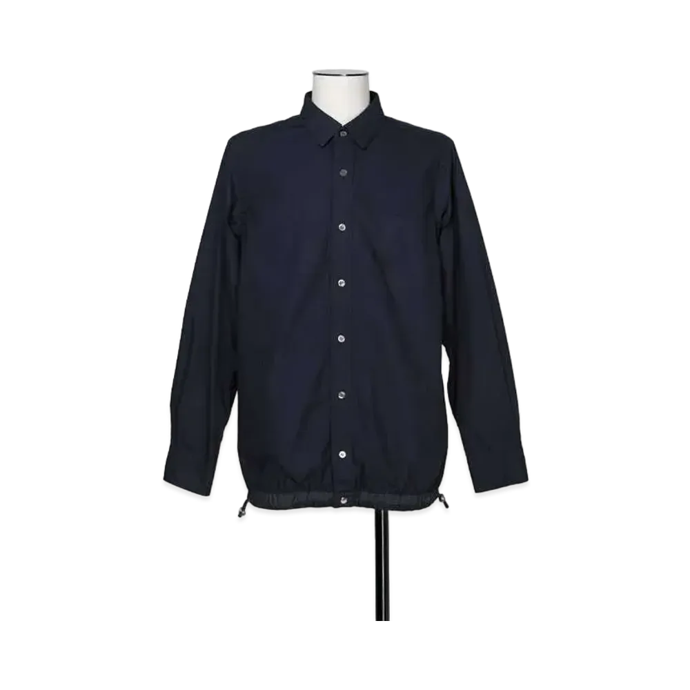 sacai Cotton Poplin Shirt "Navy"
