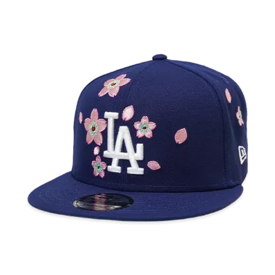 Takashi Murakami x MLB World Tour Tokyo Series 2025 New Era 9Fifty Dodgers Snapback Hat "Blue"