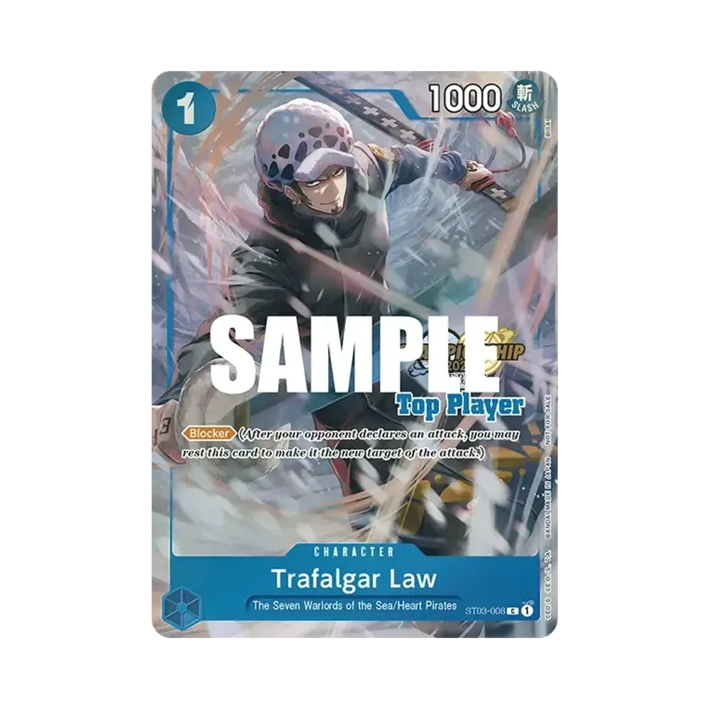トラファルガー・ロー C [ST03-008]【英語版】(プロモーションカード「チャンピオンシップ 2023 トッププレイヤーズ パック」)