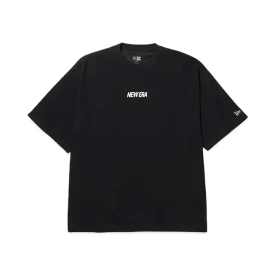 NEW ERA Performance Apparel Short Sleeve Oversized Performance T-Shirt Ovarlap Logo "Black"
