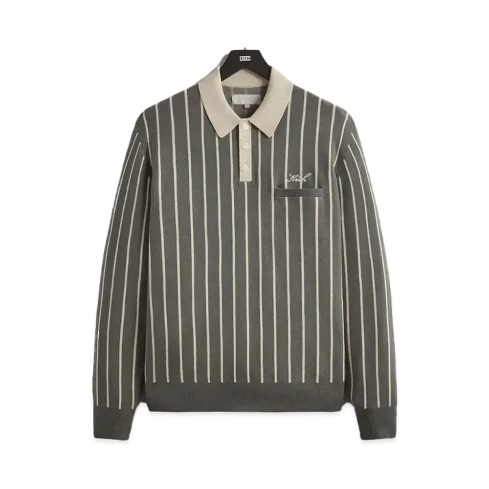 Kith Harmon Rugby Pullover Sweater "Court"