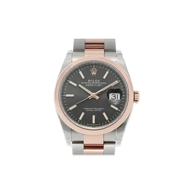 ROLEX Datejust 36 Dark Rhodium Dial 126201
