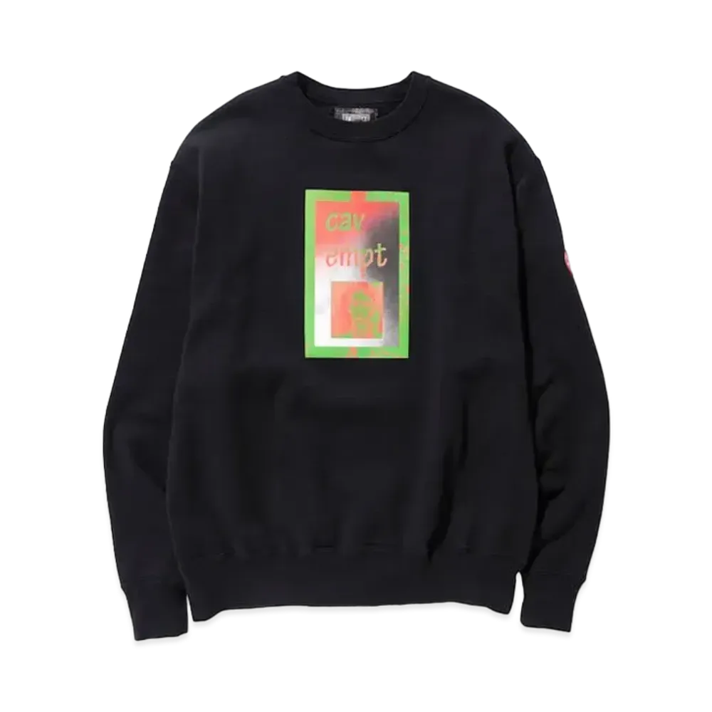 Cav Empt (C.E) DICHROMACY CREW NECK "Black"