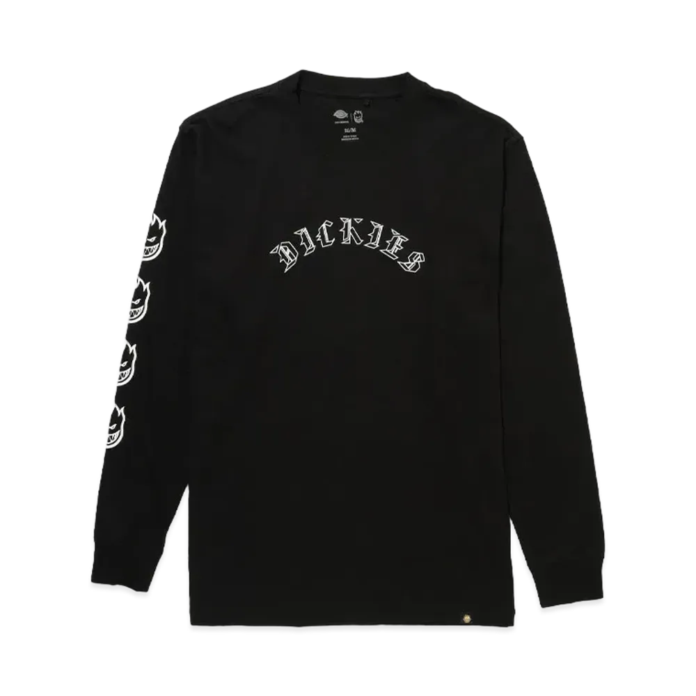 Dickies x Spitfire L/S T-Shirts "Black"