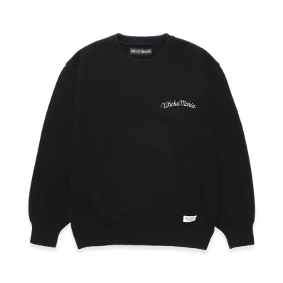 WACKO MARIA Classic Knit Sweater "Black"