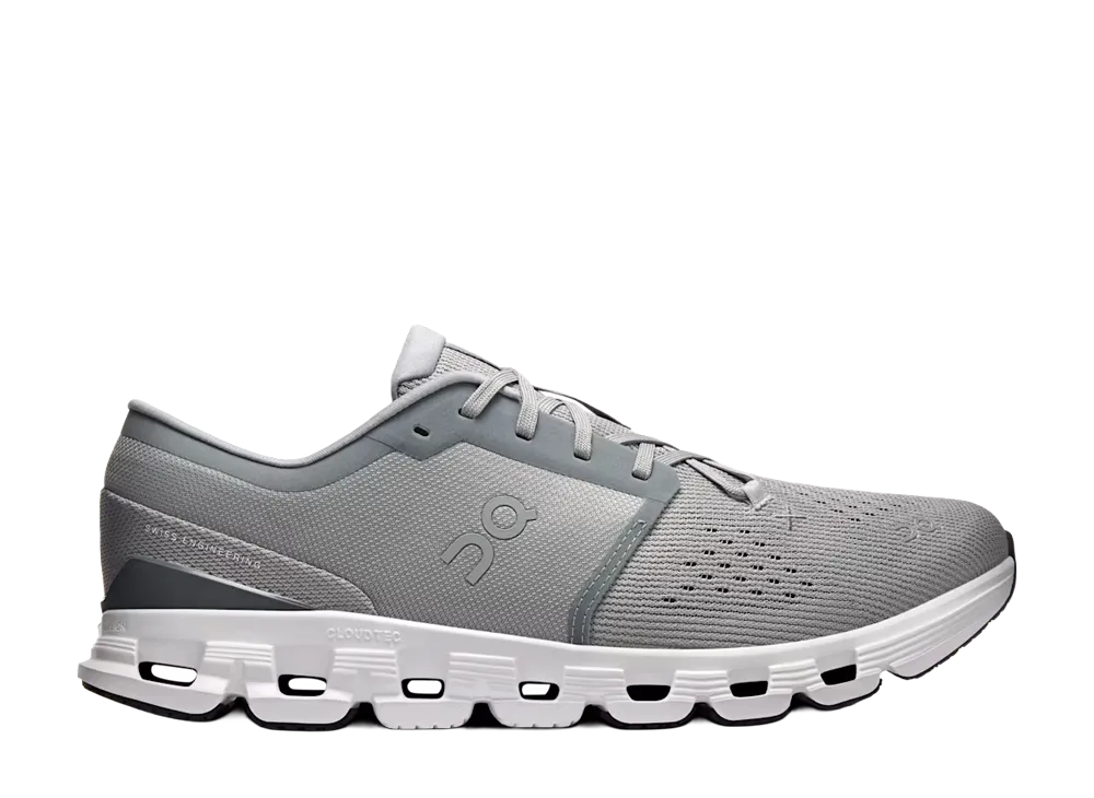 On Cloud X 4 "Alloy/Ivory"