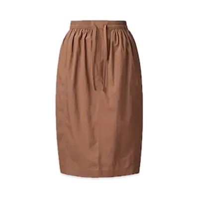 Uniqlo U 24SS Parachute Skirt "Brown"