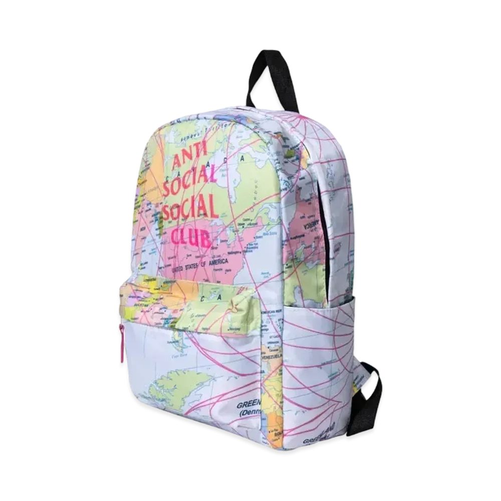 ANTI SOCIAL SOCIAL CLUB FW22 Current Location Backpack "Multi"