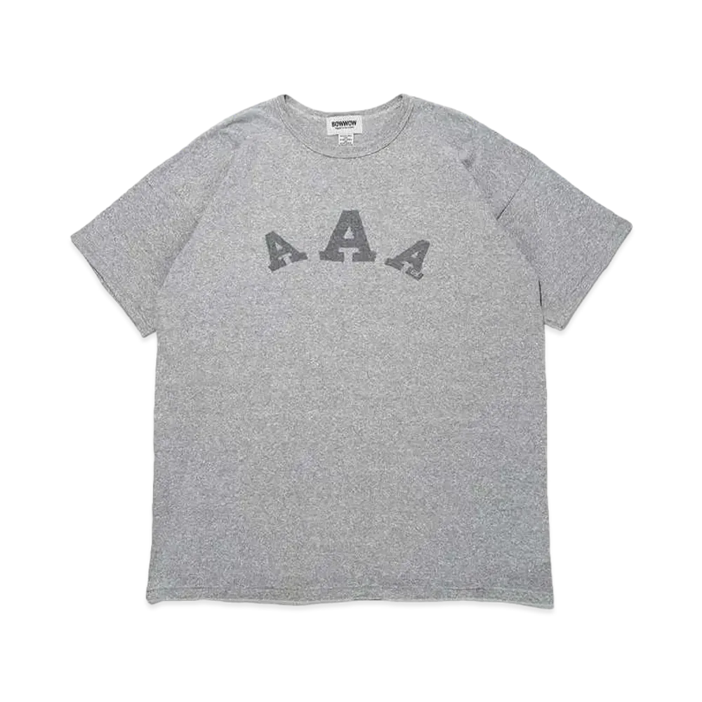 BOW WOW ARMY ATHLETIC ASSOCIATION 8812 TEE "88/12 GRAY"