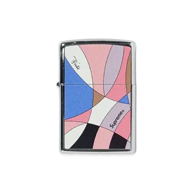 Supreme x Emilio Pucci Zippo "Pink"