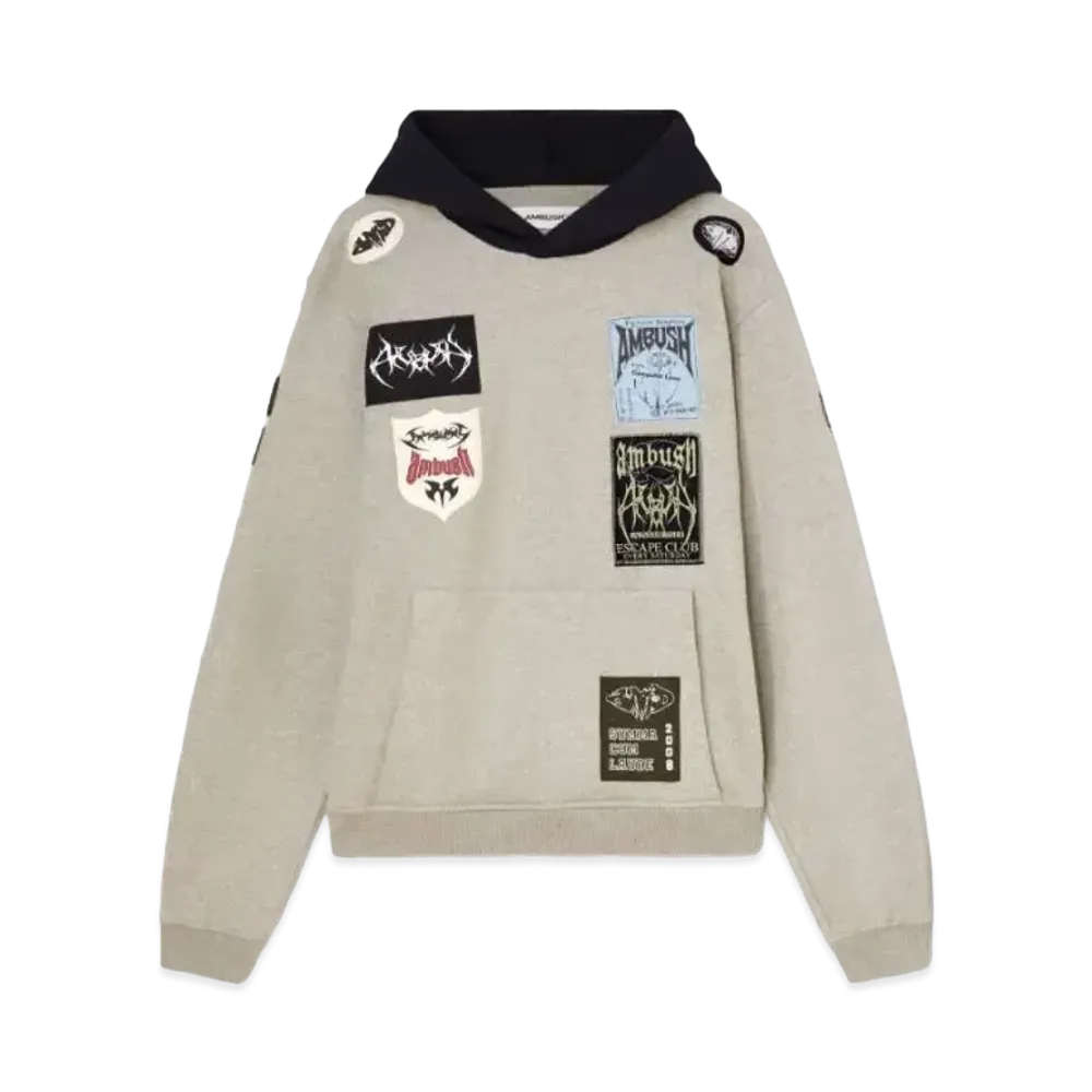 AMBUSH Patch Hoodie "Grey"