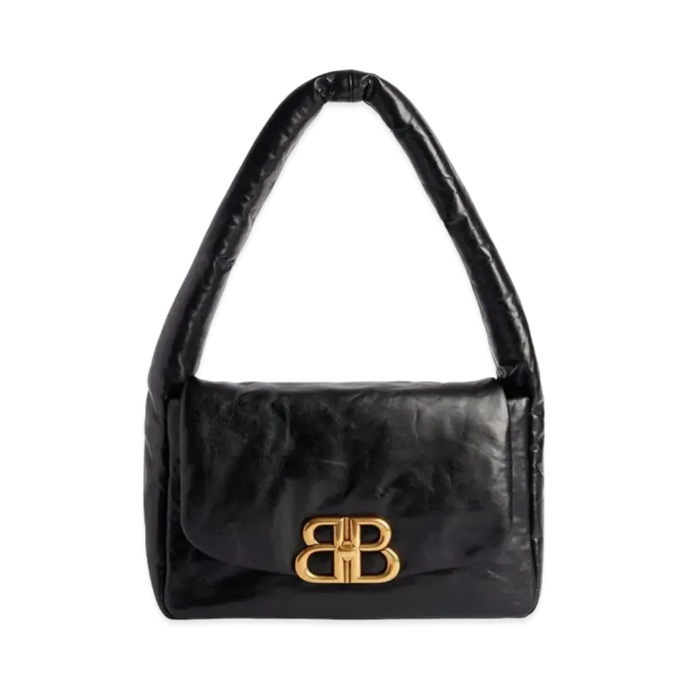 BALENCIAGA Monaco Small Sling Bag "Black"