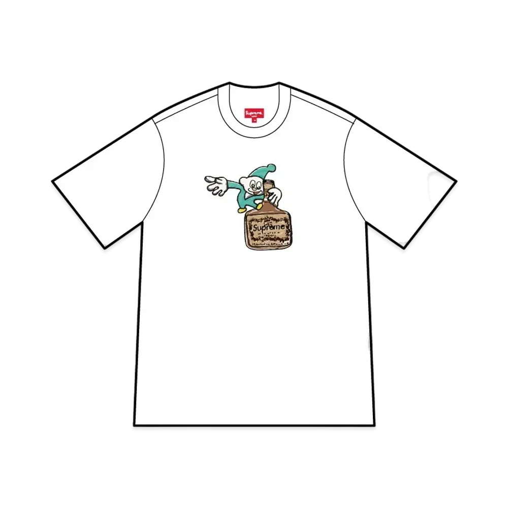 Supreme Elf S/S Top "White"
