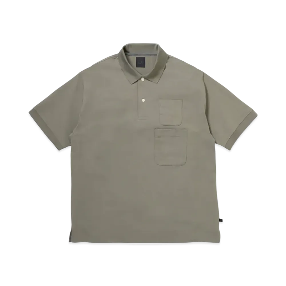 DAIWA PIER39 Tech Polo Shirt W/Pocket S/S "Wolf Gray"