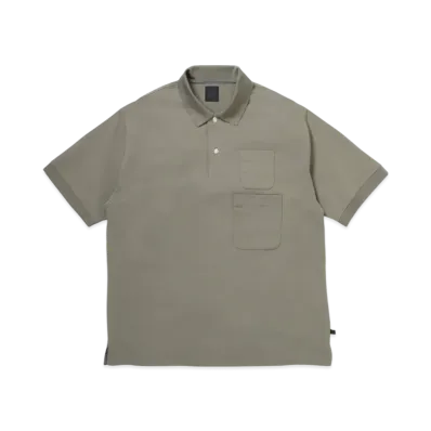 DAIWA PIER39 Tech Polo Shirt W/Pocket S/S "Wolf Gray"
