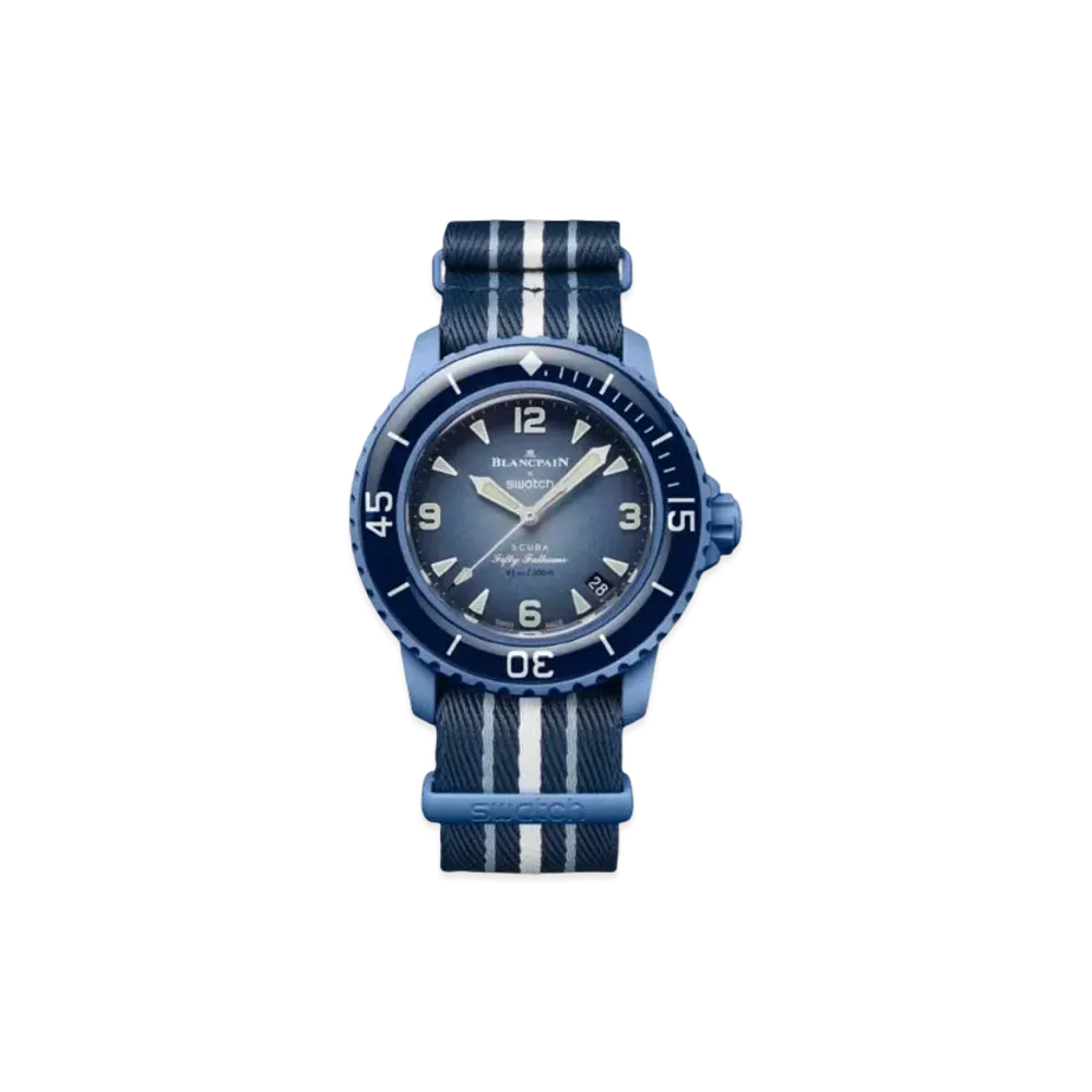 Blancpain x Swatch Bioceramic Scuba Fifty Fathoms Collection "Atlantic Ocean"